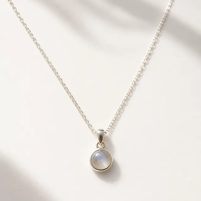 Collier argent